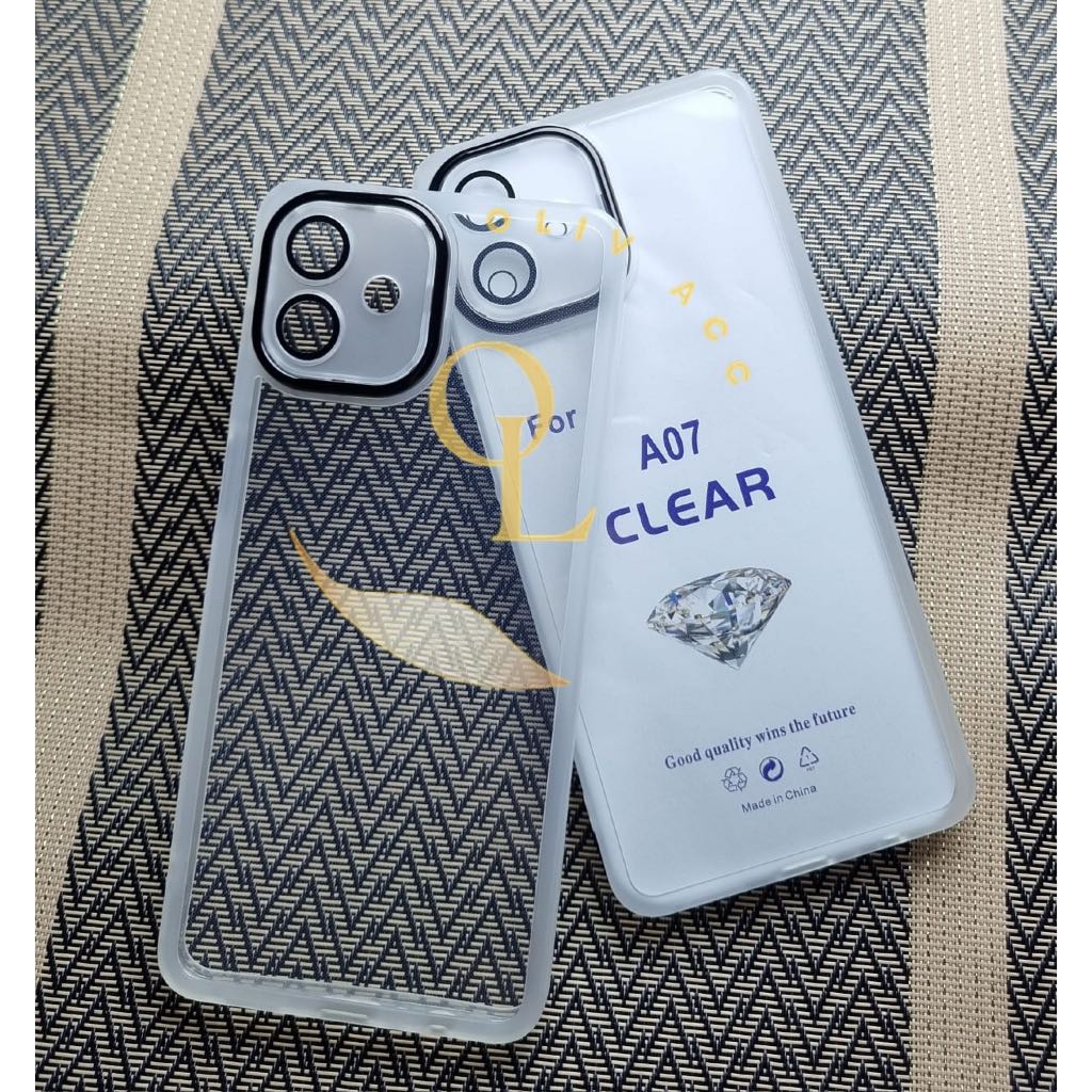 Samsung A07 4g A07 5g a17 soft Case เคสเลนส์ใส