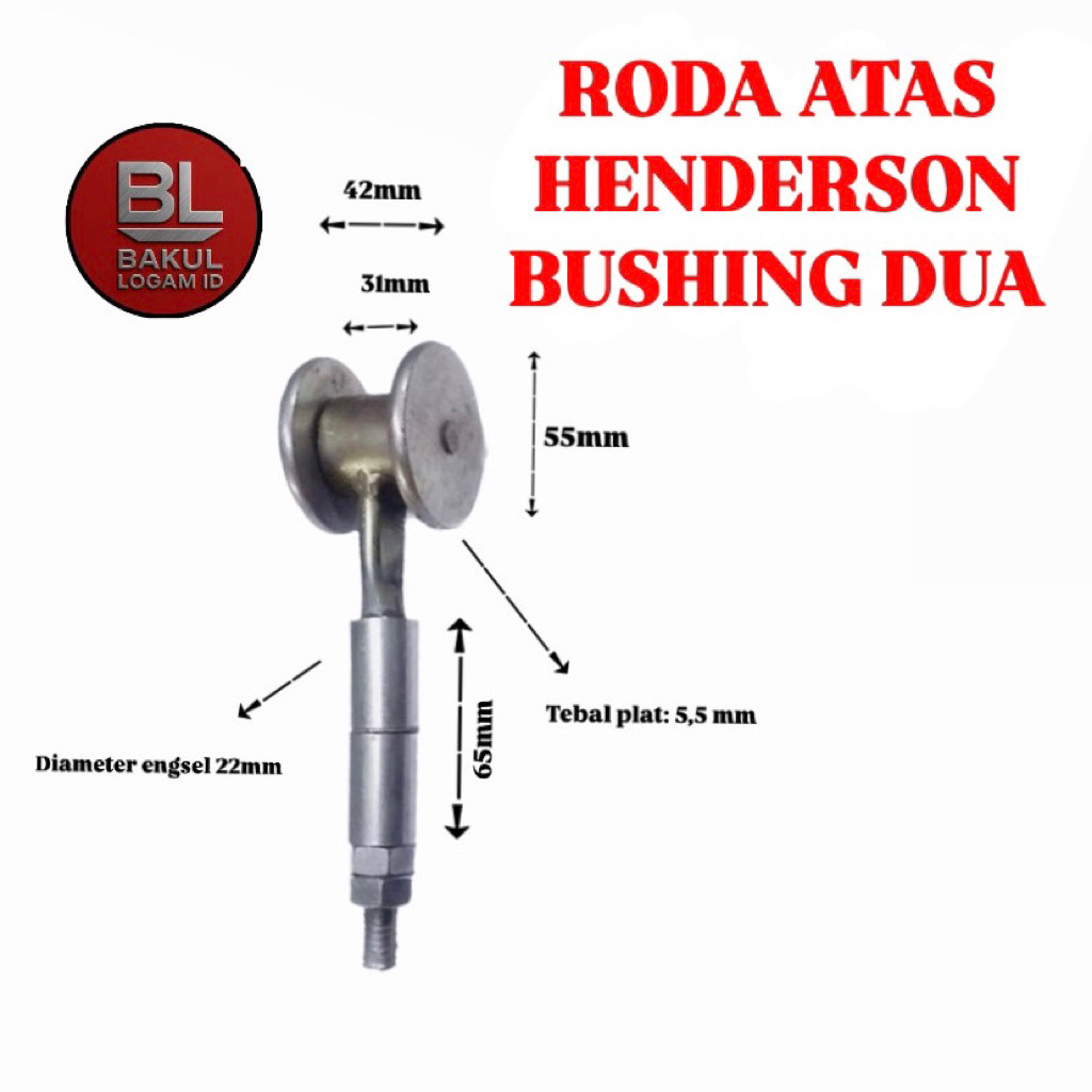HENDERSON BUSHING 2 UPPER WHEEL