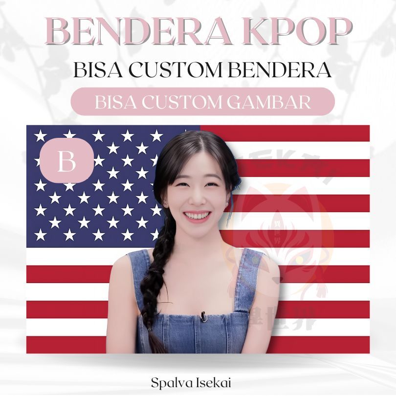 AMERICA KPOP TIFFANY SNSD ธงรุ่นเด็กผู้หญิง / โปสเตอร์ KPOP / KPOP FLAG Tiffany Young / KPOP Tapestr