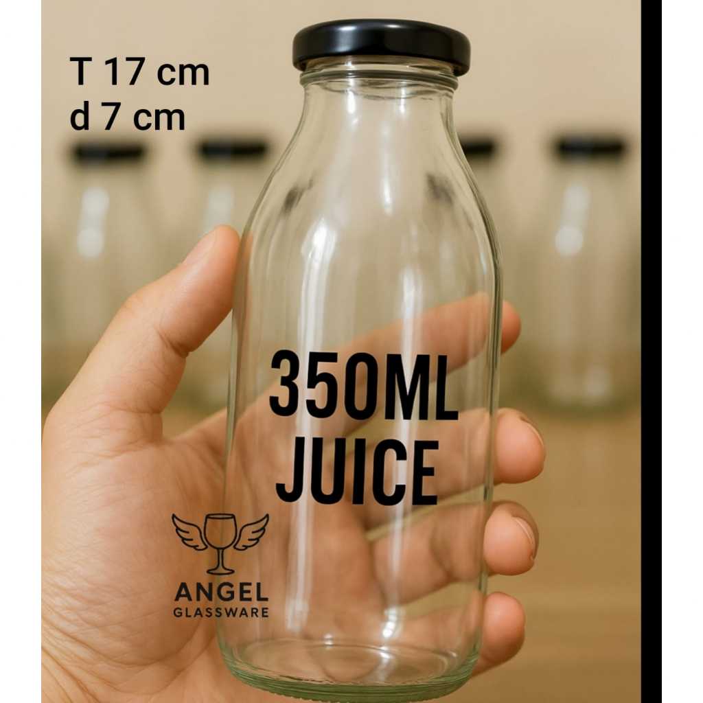 /9 350ML ขวดคั้นน้ํา 350ML / ขวดแก้วคั้นน้ํา 350ML