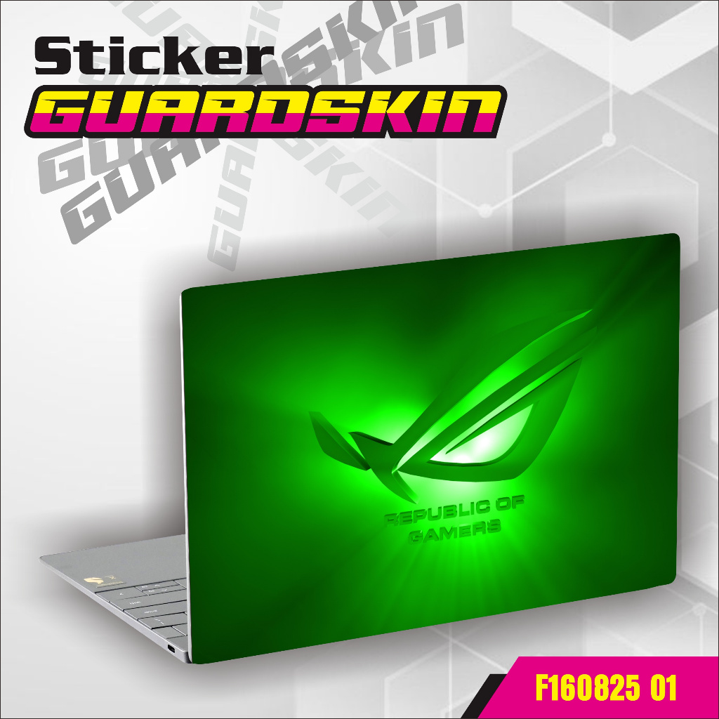 Garskin Laptop Notebook Sticker Anti-Scratch Asus ROG Multi Color F160825 01