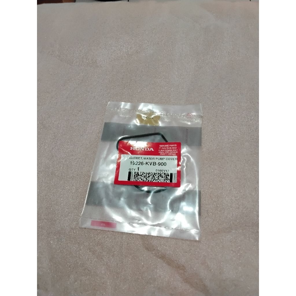 ปะเก็นฝาครอบปั๊มน้ํา// ปะเก็นปั๊มน้ํา//19226-KVB-900//ORIGINAL AHM/Vario 110