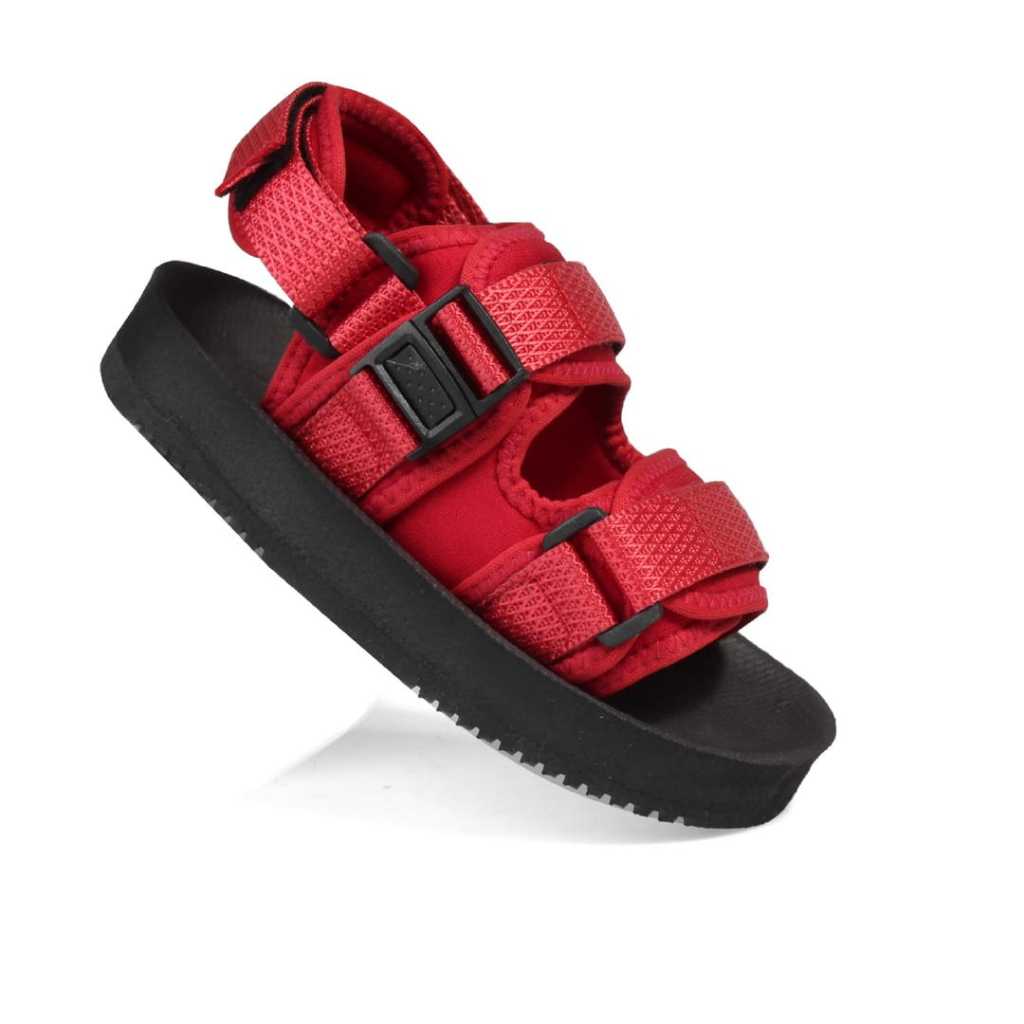 SCOFIELD - MAX Red Anti-Scratch Mountain รองเท้าแตะสําหรับเด็กวัยหัดเดินเด็ก/หญิง