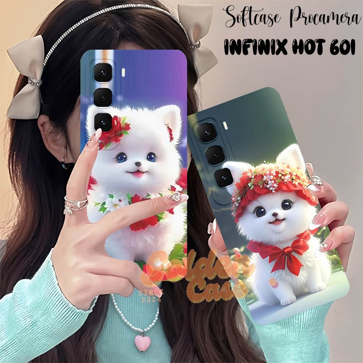 HP [LC08] กันชน tpu Infinix Hot 60i - Hot 60 4G - Hot 50 Pro Plus - Hot 50 4G - Hot 50 Pro - Hot 50 