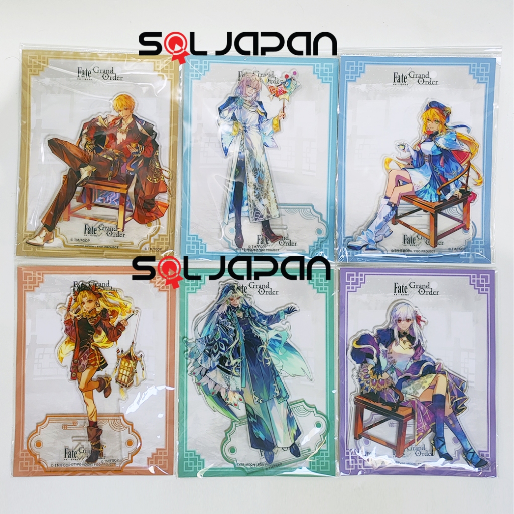 Fate Grand Order FGO ปีใหม่ CNY 2025 อะคริลิค Lancer ไม้บรรทัด Pretender Assasin Caster Castoria Art