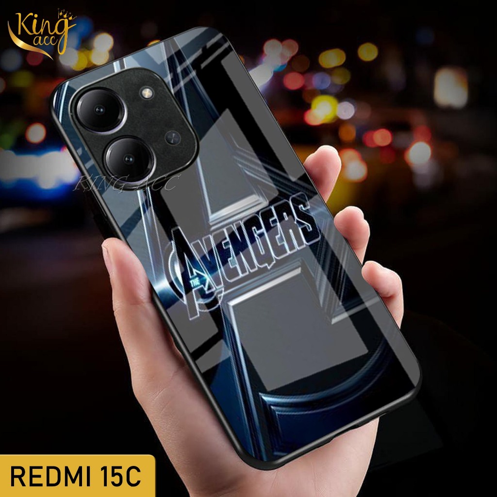 Softcase Glass Glitter Xiao Redmi 15C - Casing Hp Redmi 15C - K53