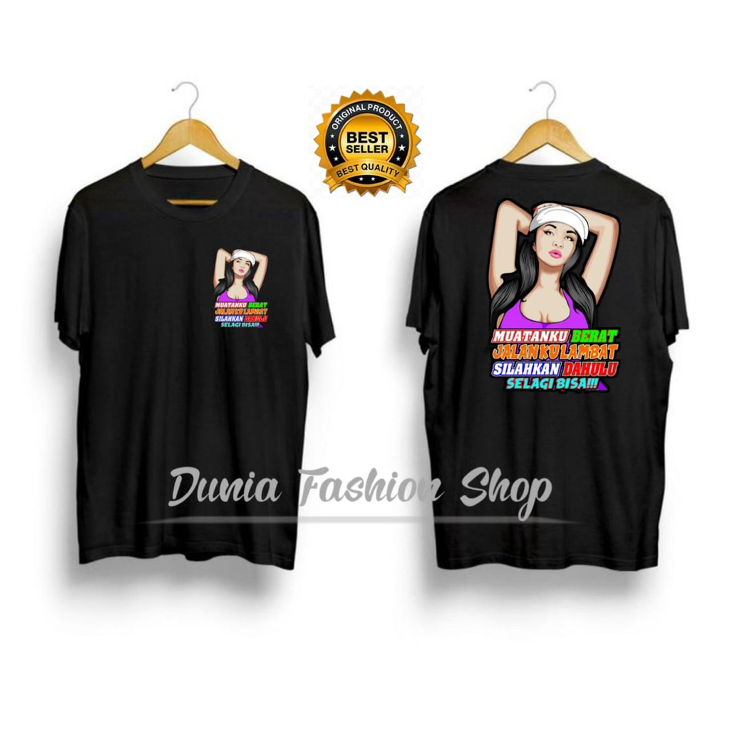 เสื้อยืด DISTRO TOP IM HEAVY ROAD MY SLOW