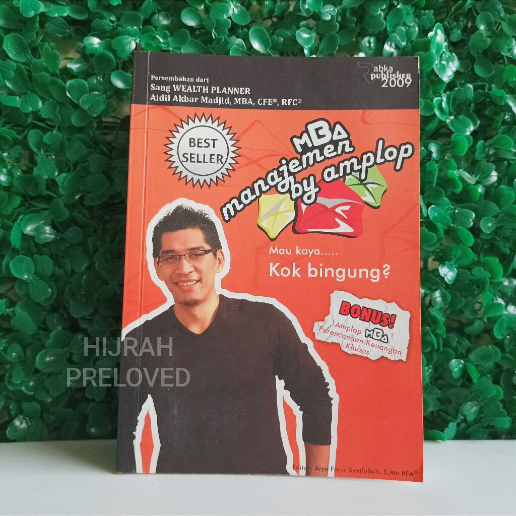 Preloved - หนังสือการจัดการ MBA By Envelope (ซอง Bonus MBA)