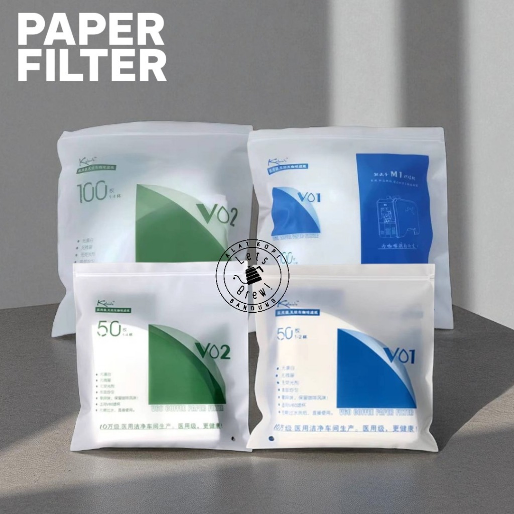 กระดาษกรอง Kaleido V60 ขนาด 01 และ 02 / กระดาษกรอง Kaleido V60 50s และ 100s
