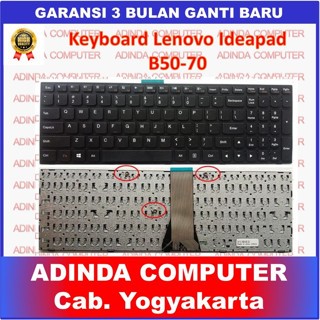 Lenovo B50-30 B50-45 B50-70 G50-45 G50-30 G50-70 300 คีย์บอร์ดสีดํา