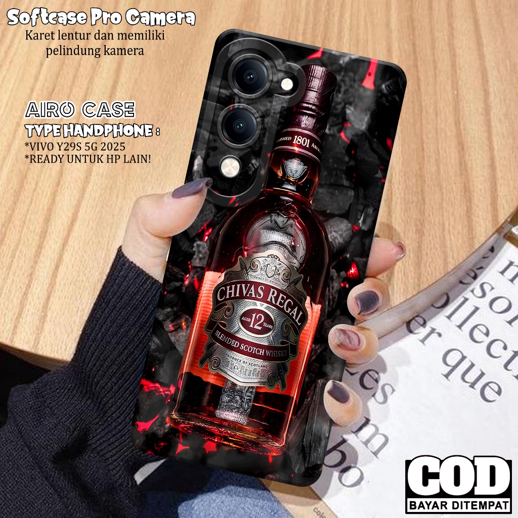 เคส HP ล่าสุด VIVO Y29S 5G 2025 - เคส VIVO Y29S 5G 2025 Softcase - เคสแฟชั่น DRINK - เคส VIVO Y29S 5