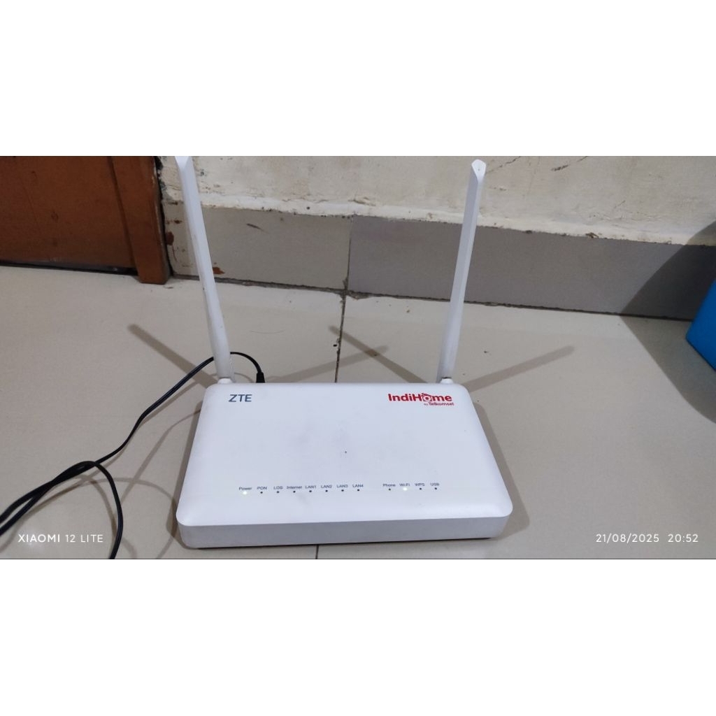 ZTE F670L พอร์ตสีน้ําเงินครบ