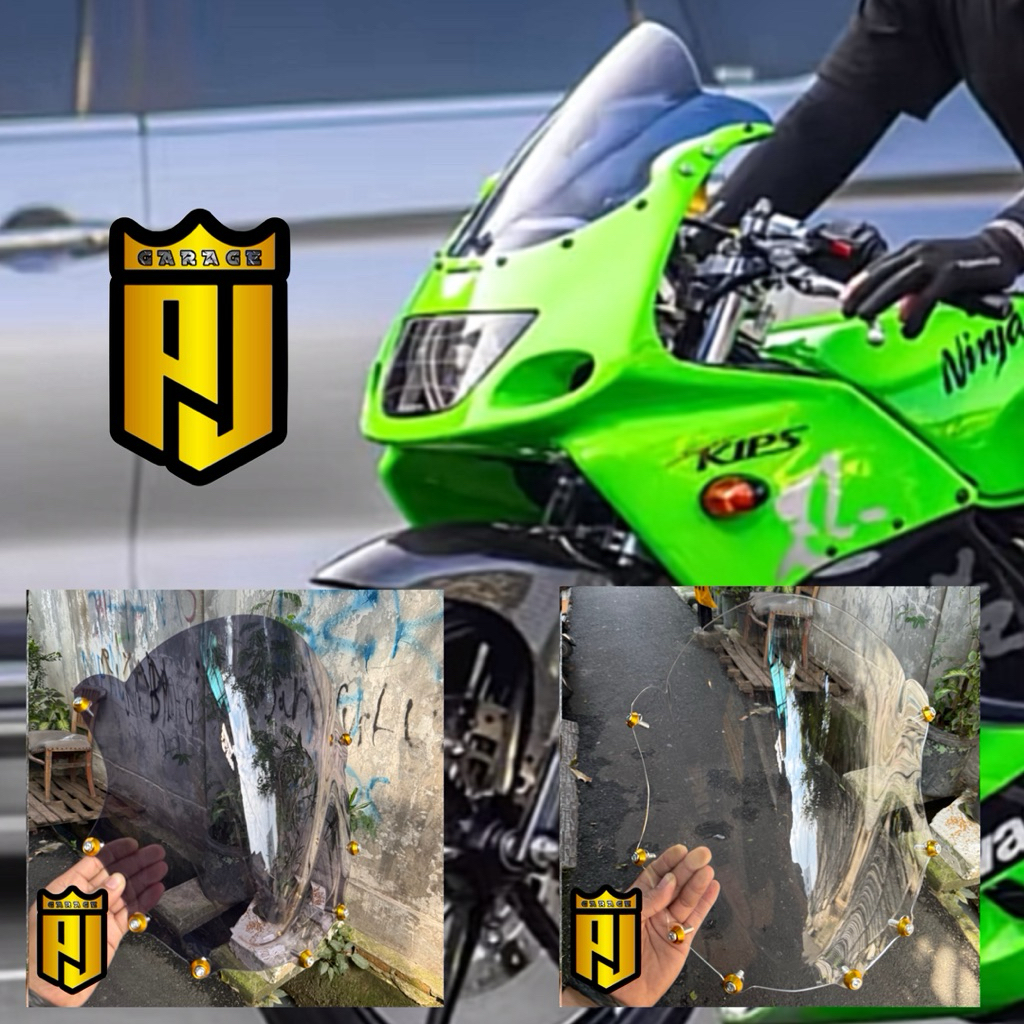 VISOR JENONG NINJA RR OLD 150 WINDSHIELD JENONG NINJA RR OLD 150