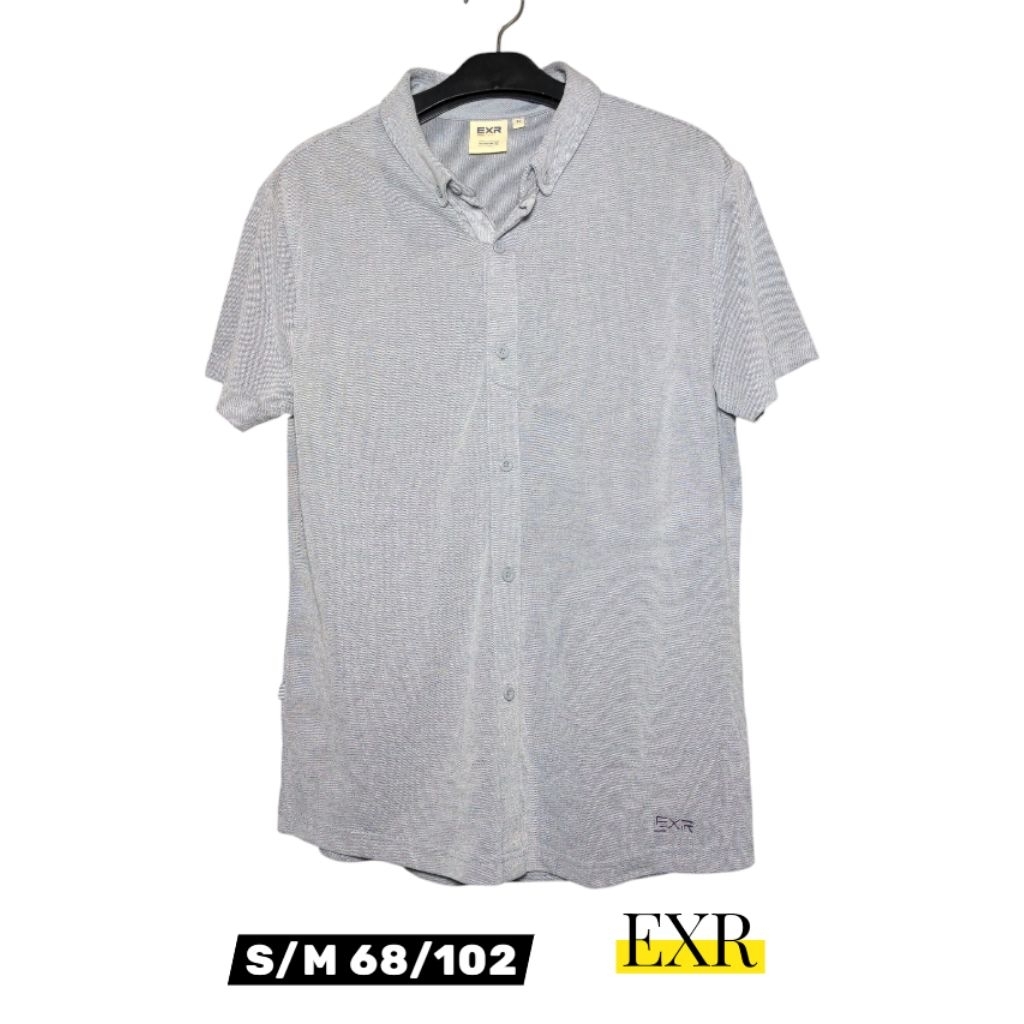 เสื้อโปโลกีฬาลําลอง EXR ขนาด SM เสื้อเชิ้ตคอปกลําลองดั้งเดิม