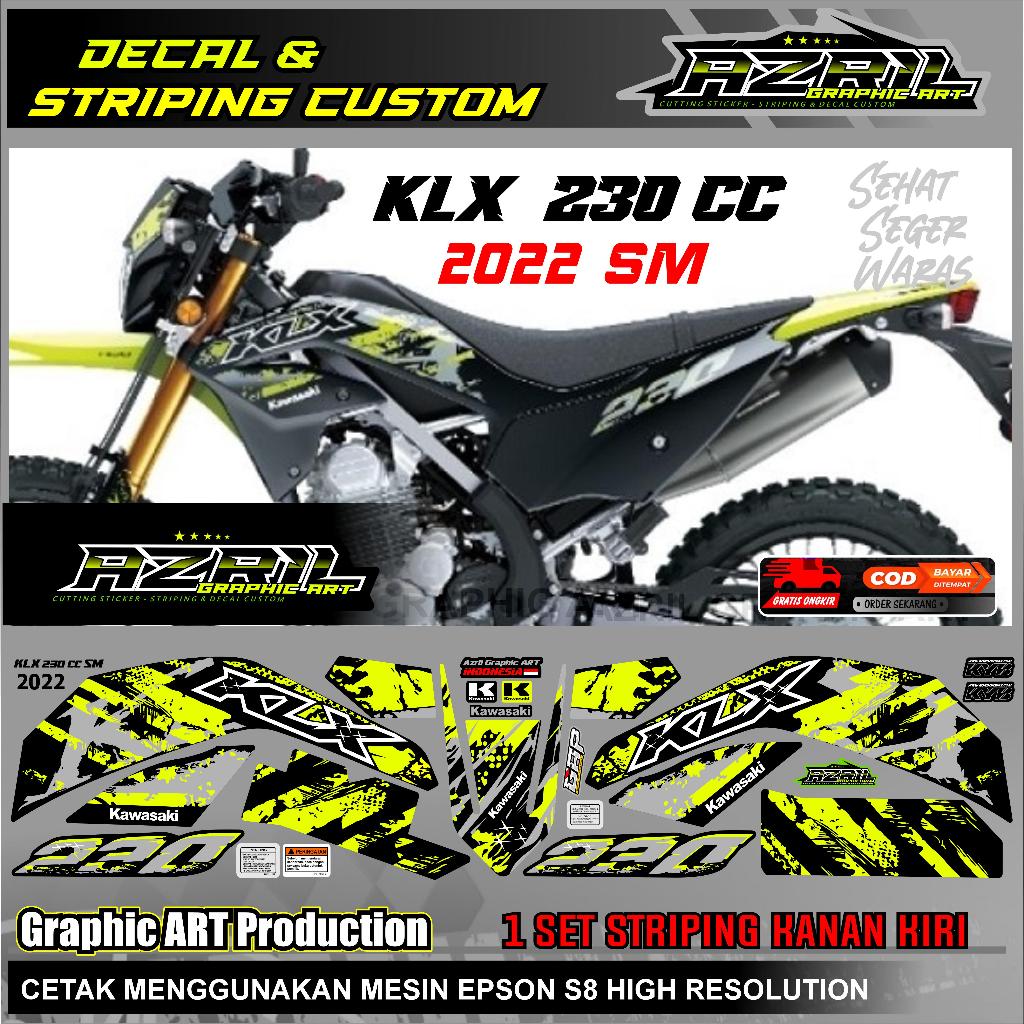 Striping List KLX 230 SM 2022 KAWASAKI KLX 230 cc Copy เดิม