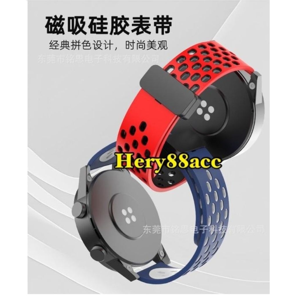 Honor Watch GS 3 Rubber Magnetic Smartwatch Sport Strap