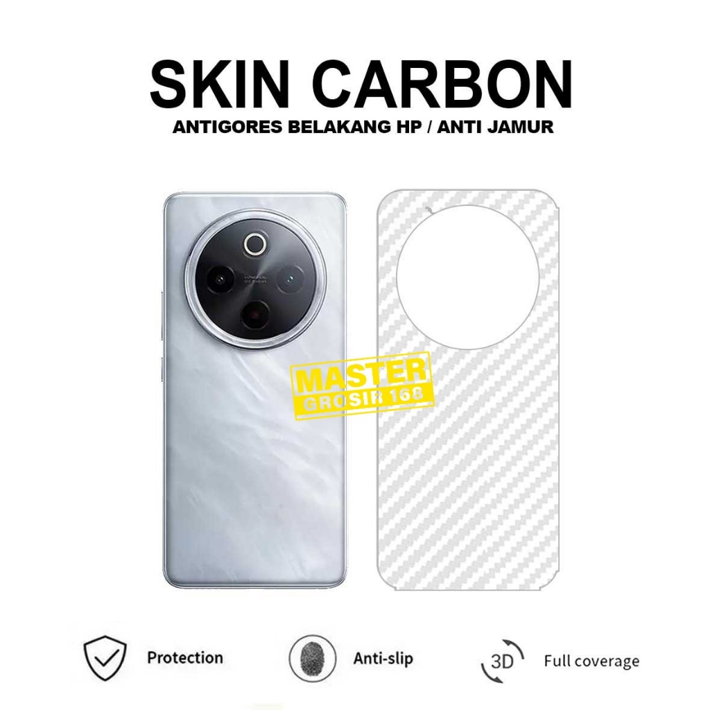 IQOO Z10 LITE IQOO Z10 IQOO Z10T IQOO NEO 10 GARSKIN CARBON ANTI-FUNGUS ANTI-SCRATCH BACK IQOO Z10 L