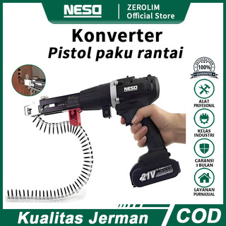 NESO JERMAN Adapter Screw Chain Gun paku Aksesori rantai Sekrup rantai paku pneumatik Sekrup yang cocok paku listrik Otomatis Untuk Mesin Bor