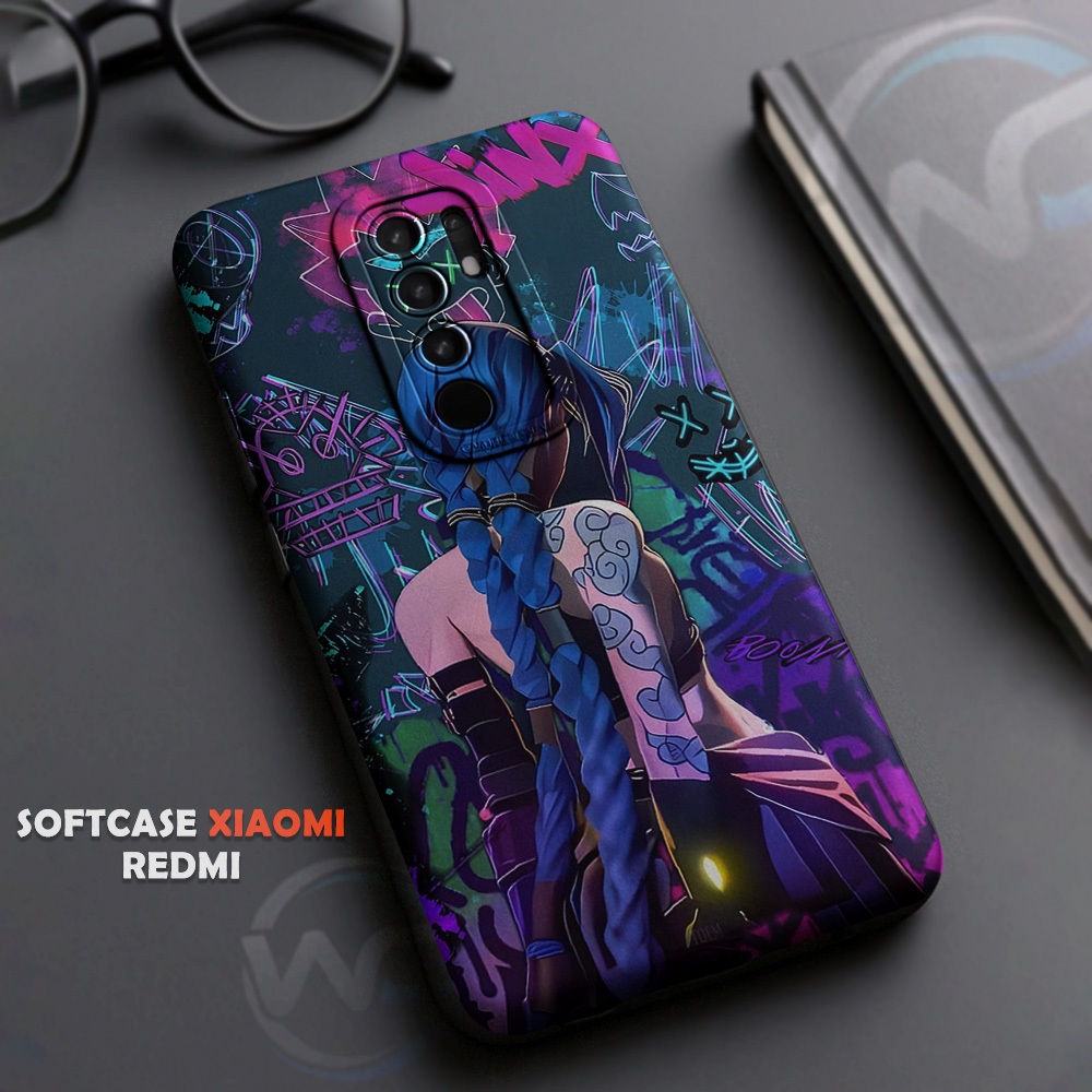 [W08] เคสนิ่ม Hp Redmi | 8A | 8 | 9 | เคสกล้องโปร | เคส Xiaomi ยืดหยุ่น Valorant Motif