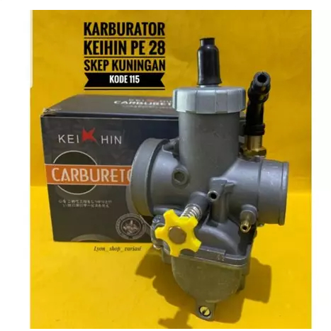 คาร์บูเรเตอร์ คาร์บูเรเตอร์ PE 28 Keihin Original Skep Brass 115 - CH29
