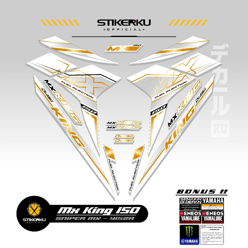 STRIPING MX KING 150 / CO79 / สติ๊กเกอร์ Y15ZR / สติ๊กเกอร์ MX KING150 / SNIPER150 MXI / สติ๊กเกอร์K
