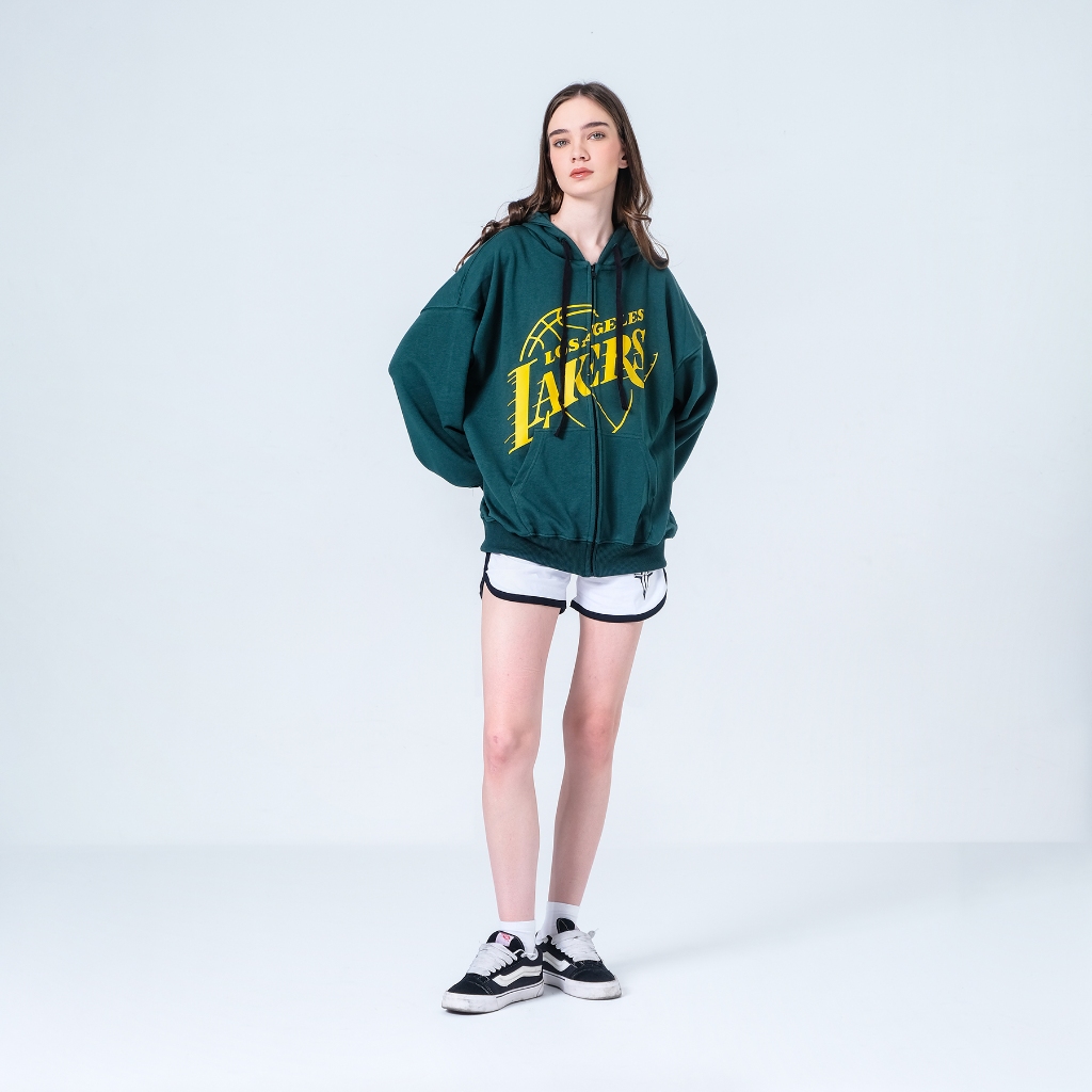 BASKETBALL HOODIE / LAKERS / ZIPPER