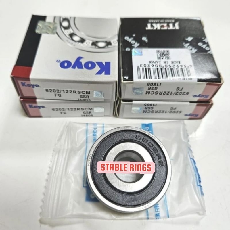 แบริ่ง 6202-12MM KOYO 6202 2RS-12MM KOYO