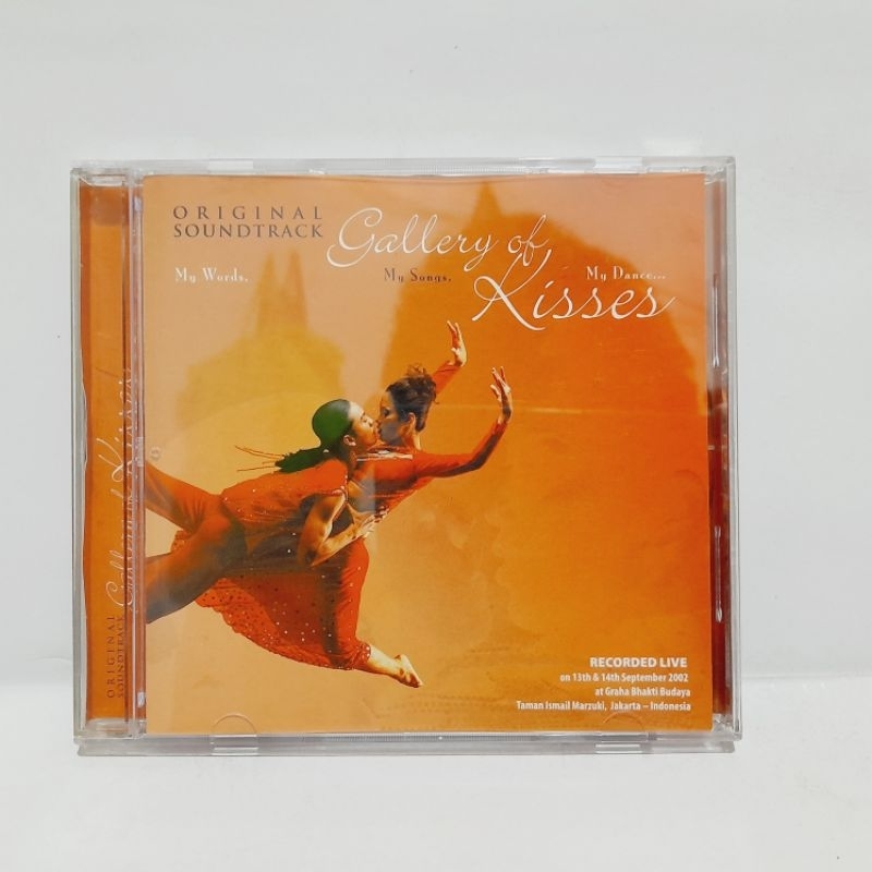 Cd เพลงประกอบต้นฉบับ Gallery Of Kisses My Words, My Songs, My Dance - Maya Hasan Sujiwo Tejo Takako 