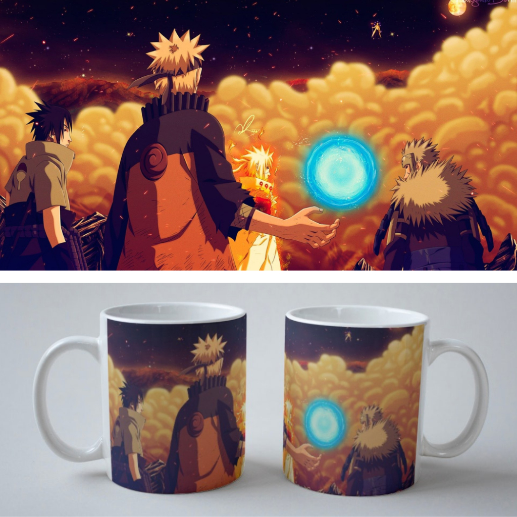 Naruto x Obito Rikudo Mug แก้วของขวัญ