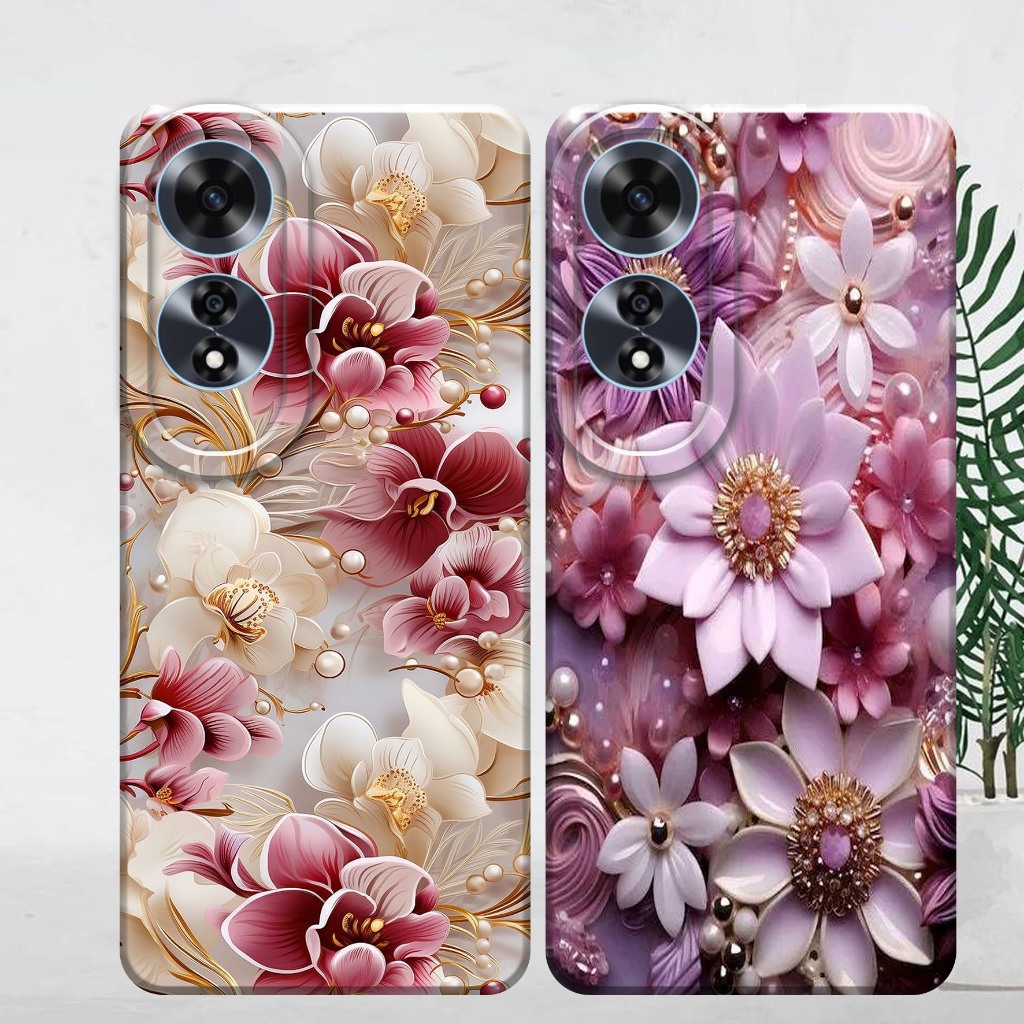 Softcase สําหรับ Oppo A60 4G A18 A3 PRO RENO 11 5G RENO 10 PRO RENO 8T RENO 7 RENO 5F RENO 4 PRO REN