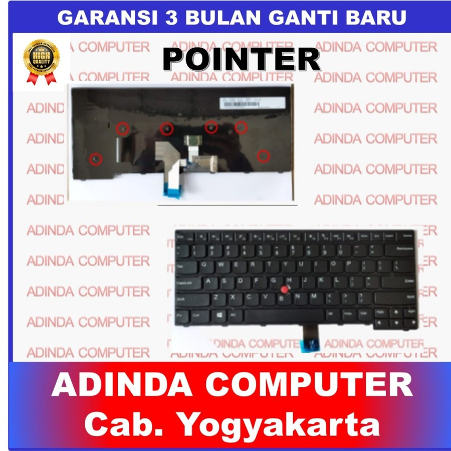 Lenovo Thinkpad T460 T460P T460T คีย์บอร์ดตัวชี้ - ไม่มีตัวชี้ - ตัวชี้แบ็คไลท์