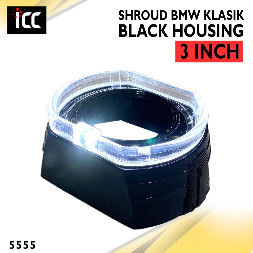 คลาสสิก BMW Shroud 2.5 นิ้ว และ 3 นิ้ว ICC ยี่ห้อ
