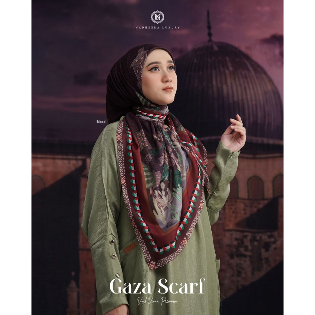 NADHEERA GAZA SCARF*
