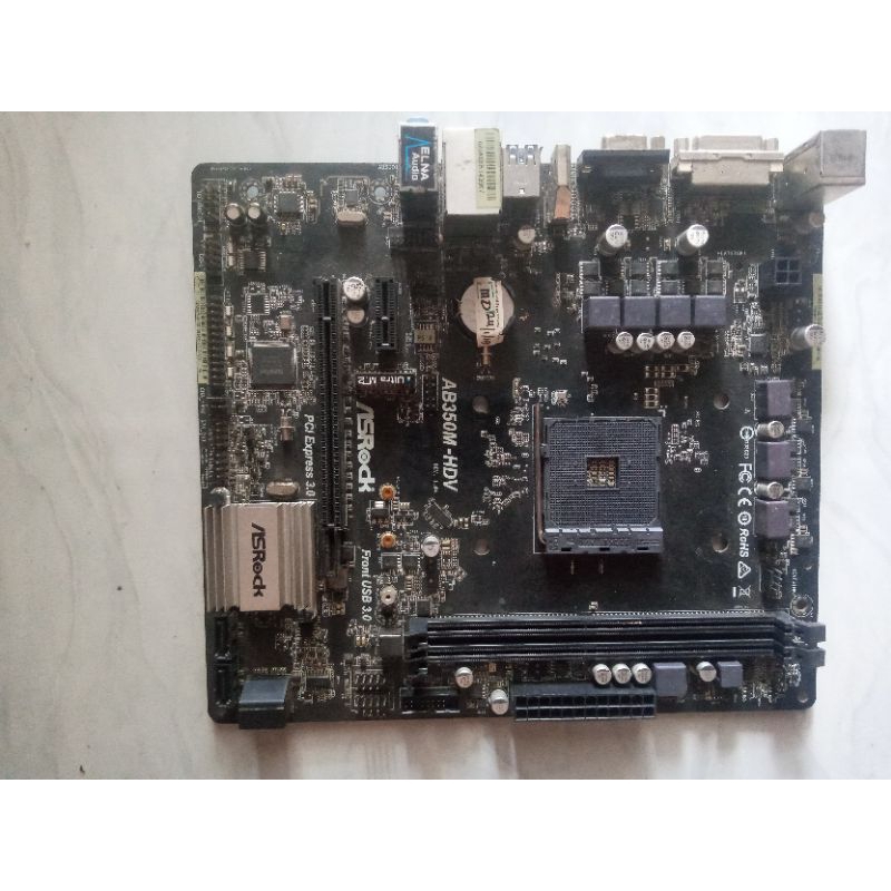 บอร์ดหลัก Asrock AB350M-HDV
