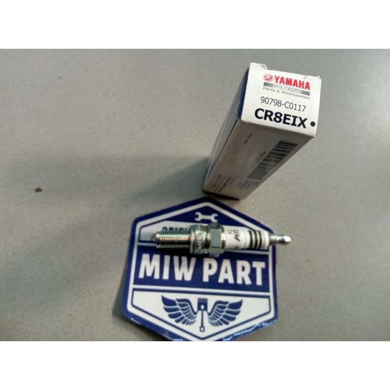 NGK IRIDIUM CR8EIX YAMAHA JUPITER MX, VIXION, R15 ORIGINAL YGP (90798-C0127)