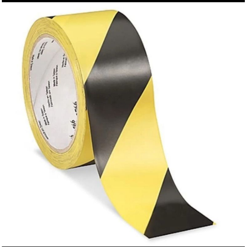 เทปปิดพื้น/เทปปูพื้น 3M 766 สีเหลืองสีดํา 5CM X 33METER