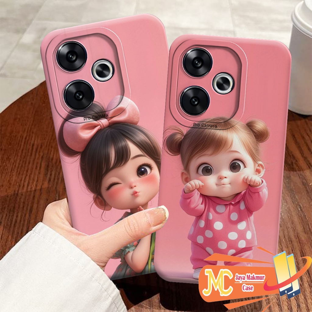 HP Softcase poco f6 2024 F5 F4 F3 x5 x5 pro X6 x6 pro m6 pro note 13 p Full Color - Case All Type - 