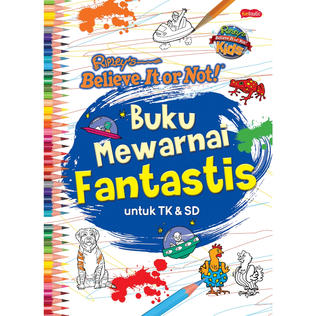 Gramedia Bogor - RipleyS Believe It Or Not! เด็ก ๆ – สมุดระบายสีมหัศจรรย์