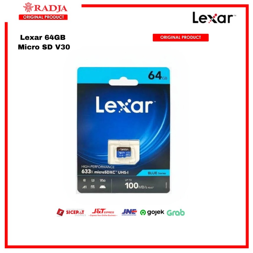 Lexar High Performance 633x MicroSDXC UHS-I 64GB - micro SD 64 GB