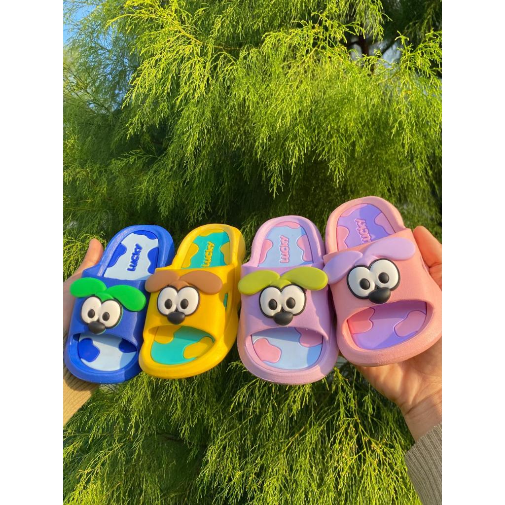 11.11 PUNCAK RUMAH168 SA057 รองเท้าแตะน่ารัก รองเท้าแตะนุ่ม อินเทรนด์ สําหรับเด็กชายและเด็กหญิง