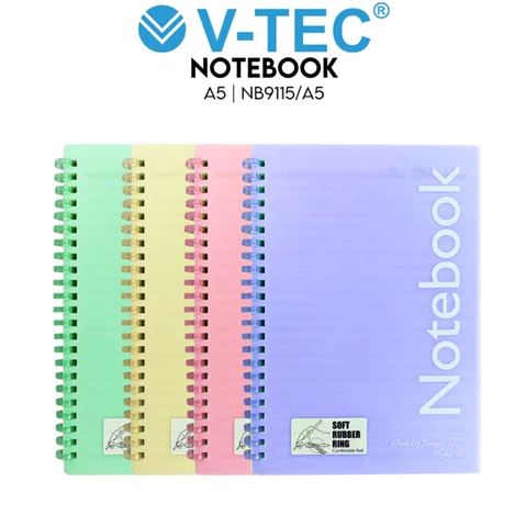 V Tec Spiral Notebook รหัส NB 9115 Size A5