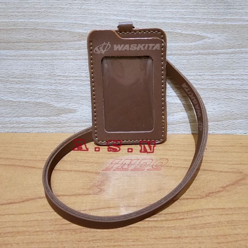 Waskita Leather ID Card Holder Leather ID Card Holder