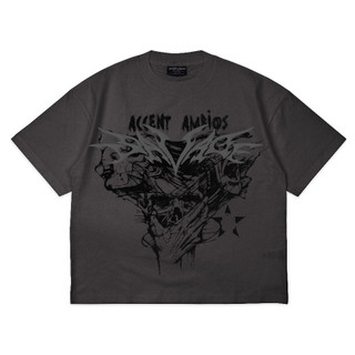 AccentAmbios Kaos Boxy Oversized Savage Abu Tua - Katun Combed 20s
