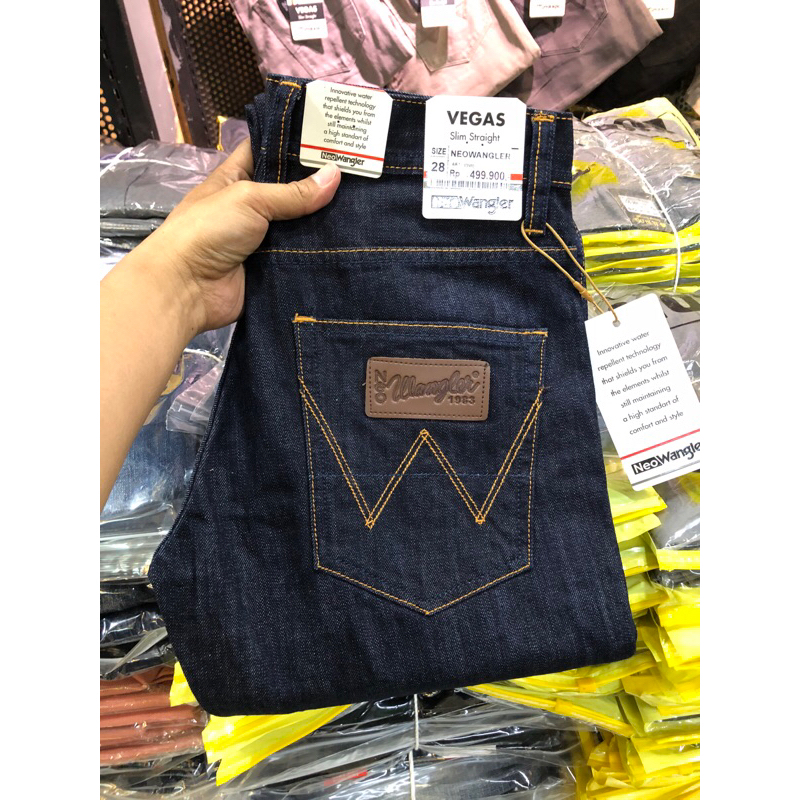 โครงการเดนิม - กางเกงยีนส์ Neo Wangler รุ่น Premium Slimfit - กางเกงยีนส์ผู้ชายทรงสลิมคุณภาพสูง