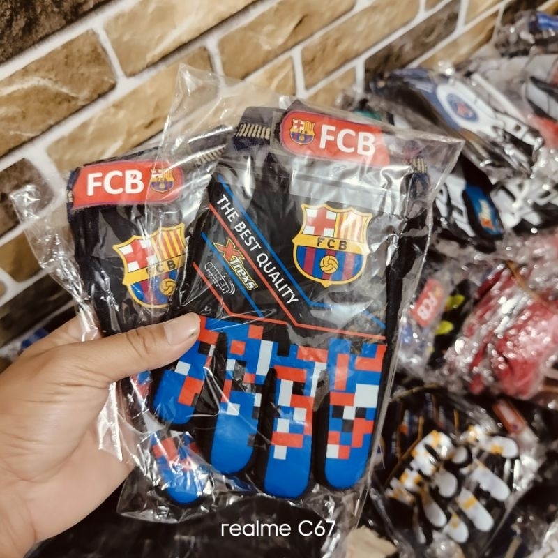 CHILDRENS GOALKEEPER GLOVES/ถุงมือฟุตบอลเด็ก 6-12 ปี - รูปที่ 4