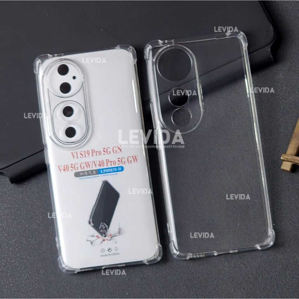 Vivo V40 5G Vivo V40 Pro Soft Case ถุงลมนิรภัยเคสใส Vivo V40 5G Vivo V40 Pro AB-01