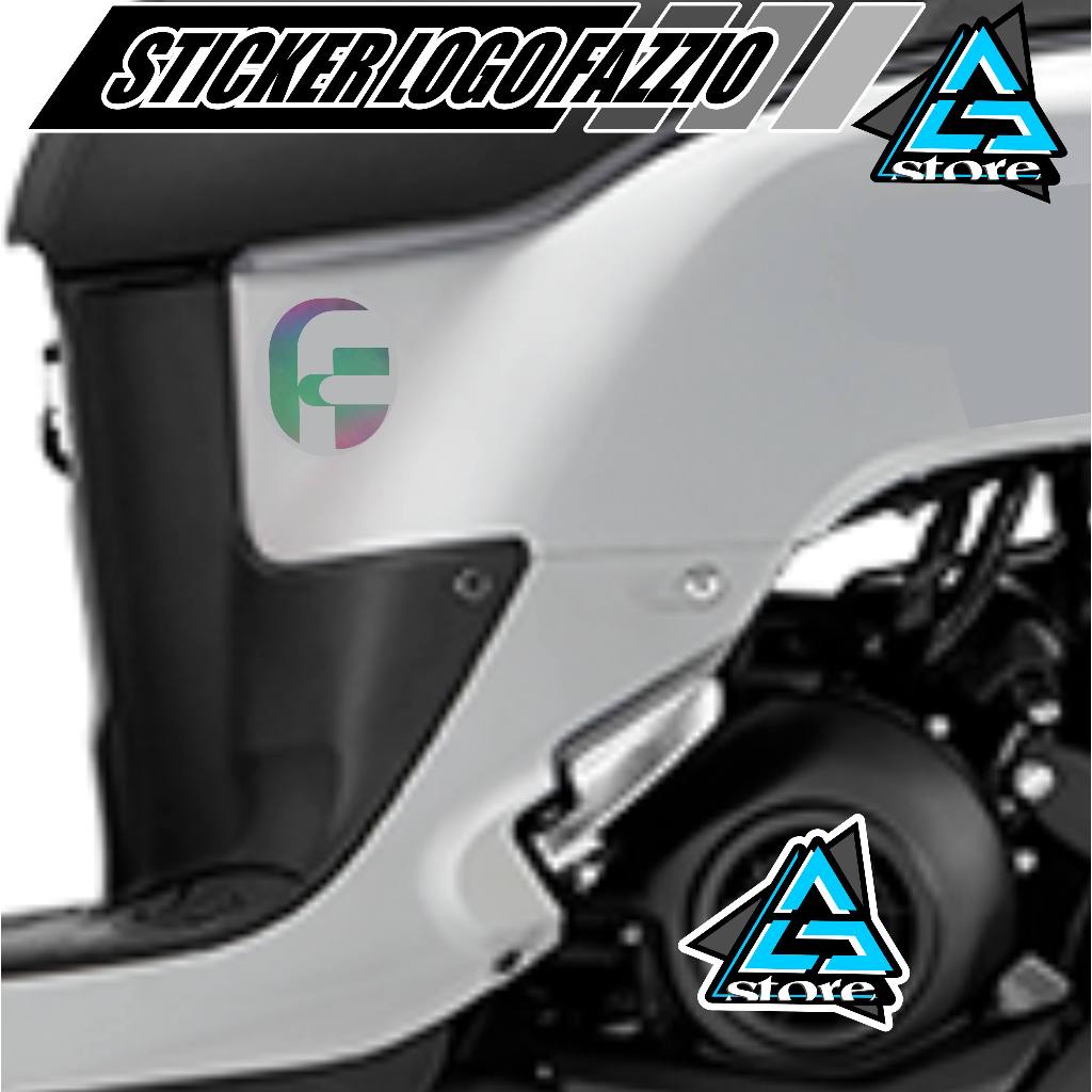 สติกเกอร์ตัด/LOGO F/LOGO สติกเกอร์ F/FAZZIO ภายใต้ที่นั่ง/แถบโลโก้ FAZIO/F