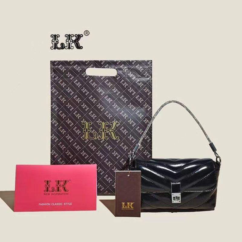 กระเป๋าสะพายข้างผู้หญิง LK FASHION Import_FREE PAPERBAG+ ใบรับรอง _กระเป๋าผู้หญิง