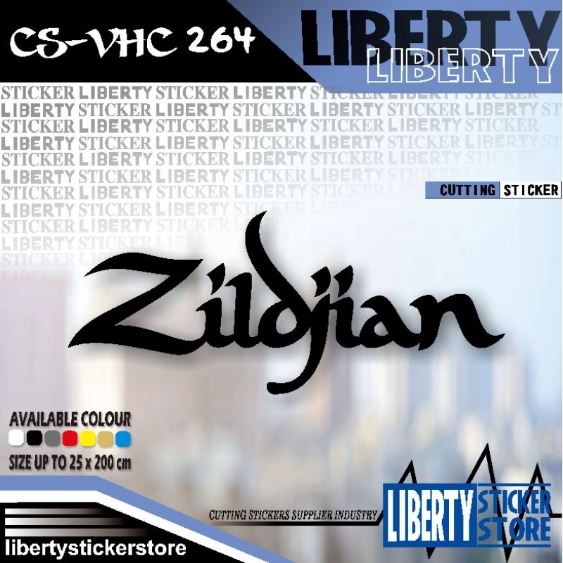 สติ๊กเกอร์ตัด Zildjian