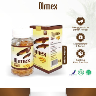Olimex Kapsul Minyak Ikan Gabus Isi 60 Albumin Kutuk Obat Luka Diabetes Pasca Operasi